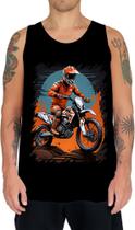 Camiseta Regata de Motocross Moto Adrenalina 13