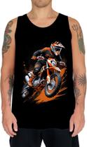 Camiseta Regata de Motocross Moto Adrenalina 15