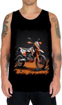 Camiseta Regata de Motocross Moto Adrenalina 7