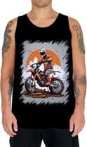 Camiseta Regata de Motocross Moto Adrenalina 9