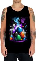 Camiseta Regata de Ovos de Páscoa Artísticos 1 Camiseta Regata de Ovos de Páscoa Artísticos 1