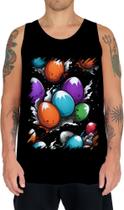 Camiseta Regata de Ovos de Páscoa Artísticos 11