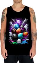 Camiseta Regata de Ovos de Páscoa Artísticos 6 Camiseta Regata de Ovos de Páscoa Artísticos 6