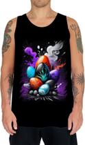 Camiseta Regata de Ovos de Páscoa Artísticos 8
