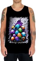 Camiseta Regata de Ovos de Páscoa Artísticos 9