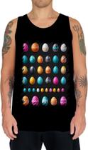 Camiseta Regata de Ovos de Páscoa Minimalistas 1