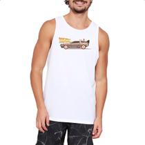 Camiseta Regata De volta para o futuro DMC DeLorean