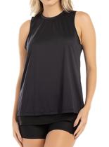 Camiseta Regata Delrio Sport V640623 Feminina Micro Dry Poliamida T. P/GG