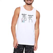 Camiseta Regata Dia das maes Flork melhor pontaria do mundo