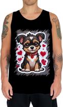 Camiseta Regata Dia dos Namorados Cachorrinho 9 - Kasubeck Store