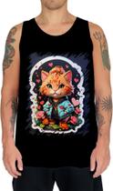 Camiseta Regata Dia dos Namorados Gatinho 4 - Kasubeck Store