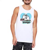 Camiseta Regata Dia dos Pais Flork Amigo