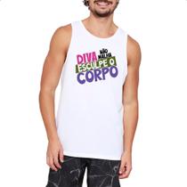Camiseta Regata Diva nao malha Camiseta Regata Diva nao malha