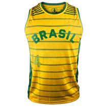 Camiseta Regata do Brasil Assinada pelo Oscar Masculina Cor:AmareloTamanho:MGênero:Masculino Camiseta Regata do Brasil Assinada pelo Oscar Masculina Cor:AmareloTamanho:MGênero:Masculino