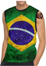 Camiseta Regata do Brasil MASCULINA Blusa Camiseta Regata do Brasil MASCULINA Blusa