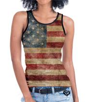 Camiseta regata do Estados Unidos FEMININA EUA USA