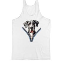 Camiseta Regata Dog Alemao no Ziper