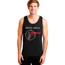 Camiseta regata Duran Duran 007 new wave anos 80, unissex exclusiva Camiseta regata Duran Duran 007 new wave anos 80, unissex exclusiva