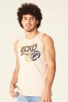 Camiseta Regata Ecko Unltd Needle Crochet Style Team Estampa Camiseta Regata Ecko Unltd Needle Crochet Style Team Estampa