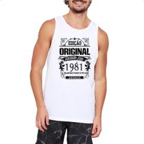 Camiseta Regata Edicao Original 1981 Camiseta Regata Edicao Original 1981