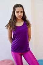 Camiseta regata em dry fit 8 anos