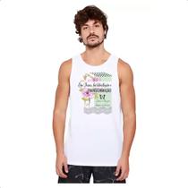 Camiseta Regata Em Jesus ha libertacao