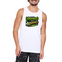 Camiseta Regata Enquanto tem Bambu tem flecha
