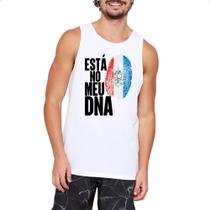 Camiseta Regata Esta no meu DNA Alagoas