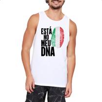 Camiseta Regata Esta no meu DNA Italia