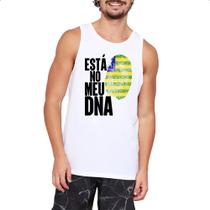 Camiseta Regata Esta no meu DNA Piaui Camiseta Regata Esta no meu DNA Piaui