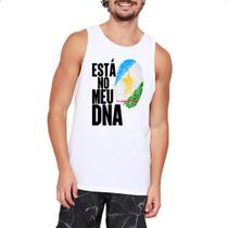 Camiseta Regata Esta no meu DNA Roraima Camiseta Regata Esta no meu DNA Roraima