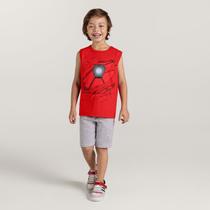 Camiseta Regata Estampada Infantil Menino Com Brandili