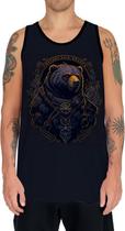 Camiseta Regata Estampada Steampunk Urso Tecnovapor HD 9