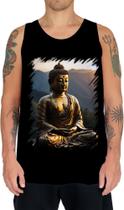 Camiseta Regata Estátua de Buda Iluminado Religião 22 Camiseta Regata Estátua de Buda Iluminado Religião 22