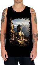 Camiseta Regata Estátua de Buda Iluminado Religião 4 Camiseta Regata Estátua de Buda Iluminado Religião 4