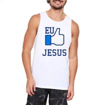 Camiseta Regata Eu Curto Jesus