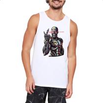 Camiseta Regata Exterminador mal educado Camiseta Regata Exterminador mal educado