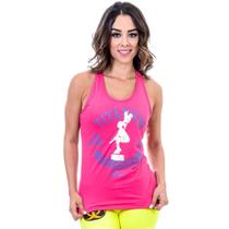 Camiseta regata femina fitness academia