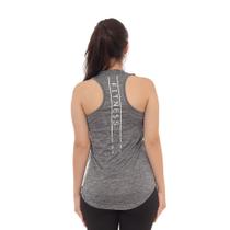 Camiseta Regata Feminina Dry Fit Estampada Poliester Academia