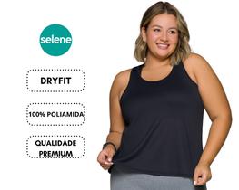 Camiseta regata feminina plus size-sport academia-qualidade