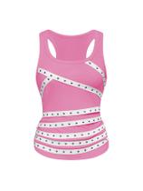 Camiseta regata feminina SOLY HUX, punk cravejada, franzida e gola redonda Camiseta regata feminina SOLY HUX, punk cravejada, franzida e gola redonda