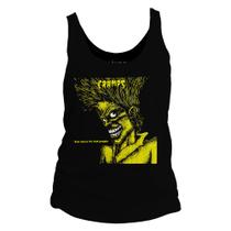 Camiseta regata feminina -The Cramps.