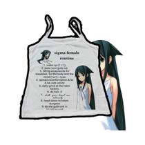 Camiseta Regata Feminina Vintage Gótica Com Estampa De Fada Kawaii Harajuku Y2K Moda De Verão Baby