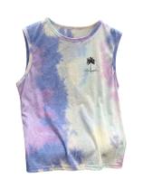 Camiseta regata Floerns Boy's Tie Dye sem mangas Hawaiian Tree 9Y Camiseta regata Floerns Boy's Tie Dye sem mangas Hawaiian Tree 9Y