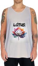 Camiseta Regata Flor de Lótus Budismo Buda Religião 1