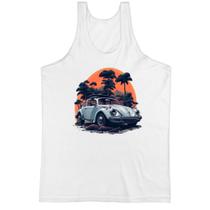 Camiseta Regata Fusca Branco Sunset