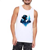 Camiseta Regata Garota futurista silhueta Camiseta Regata Garota futurista silhueta