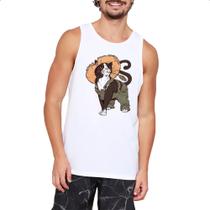 Camiseta Regata Gato da roca