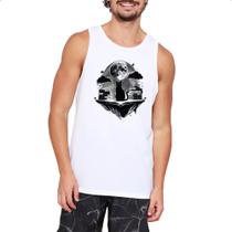 Camiseta Regata Gatro Preto do conhecimento