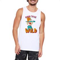 Camiseta Regata Girl Born to be wild